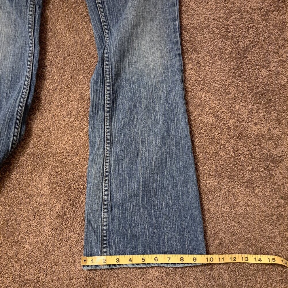 Silver Jeans Lola Western Glove Works Denim Jeans - Picture 2 of 12